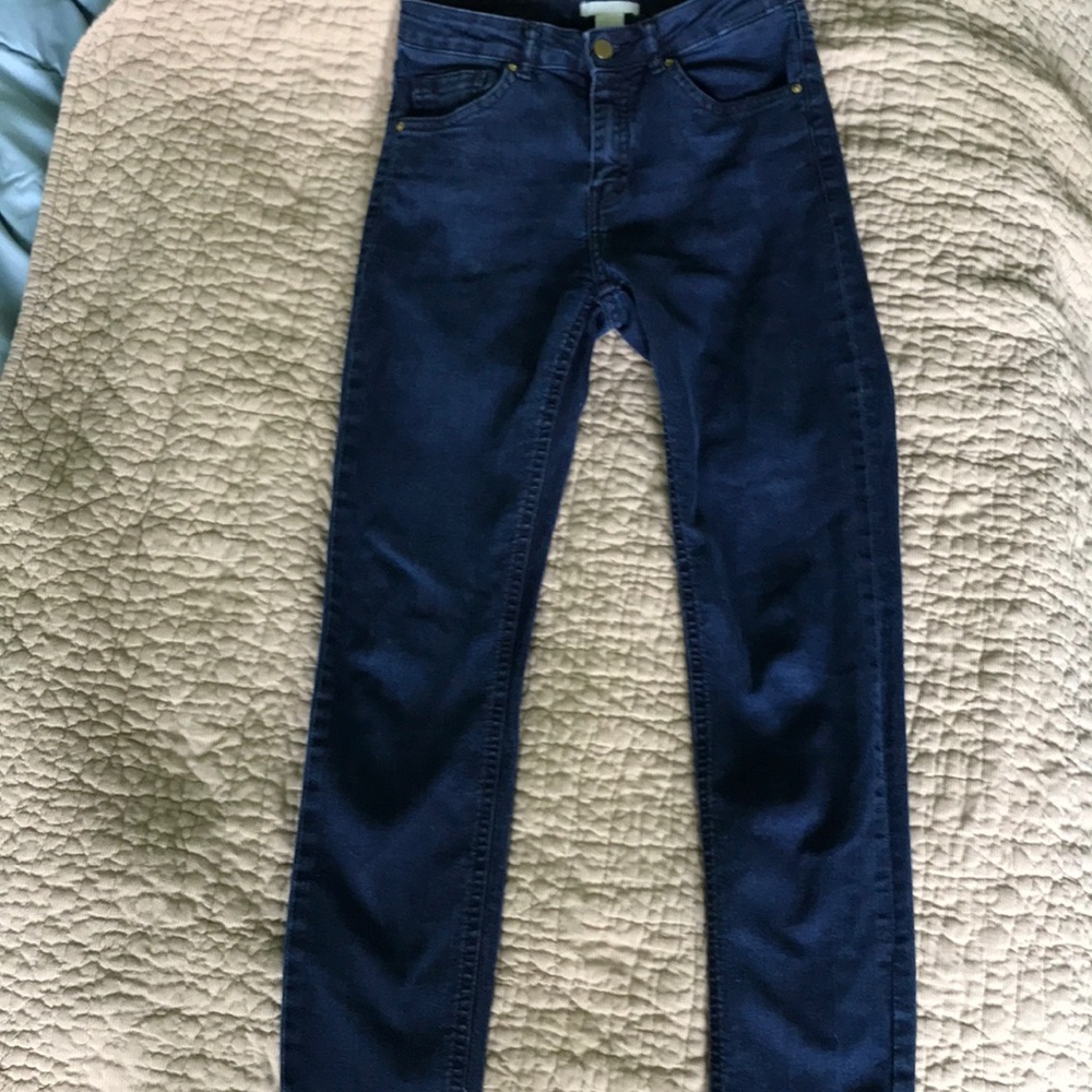 H&M Dark Denim Ankle Skinny Jeans size 4 - Picture 2 of 5